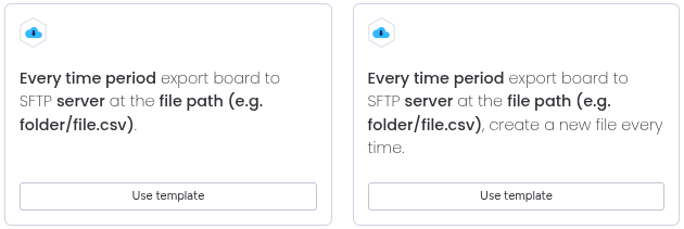Integrations for Export